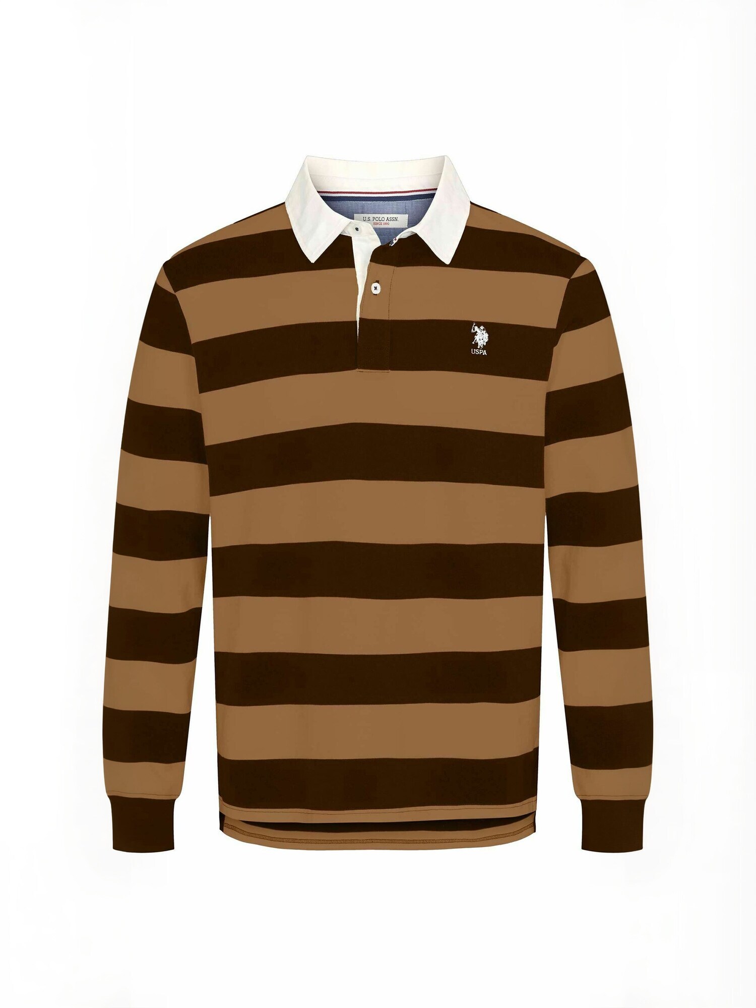 U.S. POLO ASSN. Cămașă  UMTarik  maro