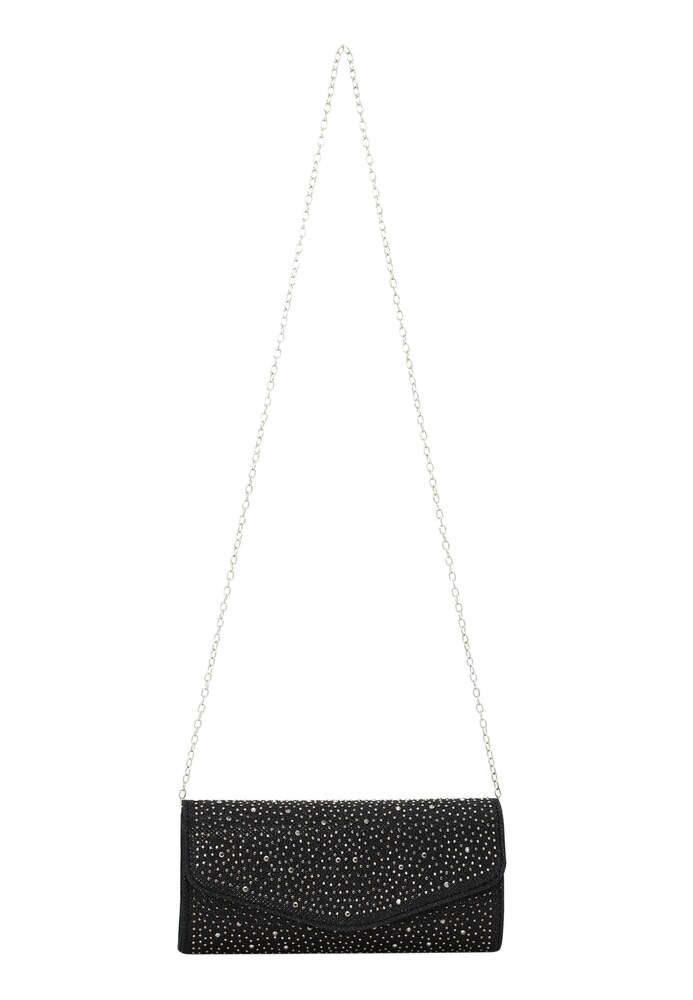 faina Clutch Damen Größe One Size schwarz / silber