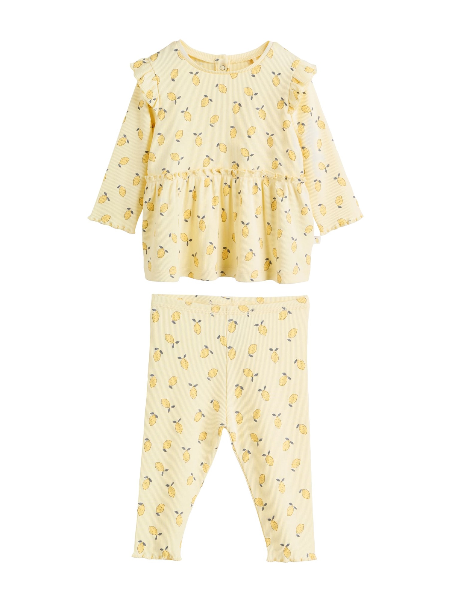 Next Set  galben / galben pastel / gri închis