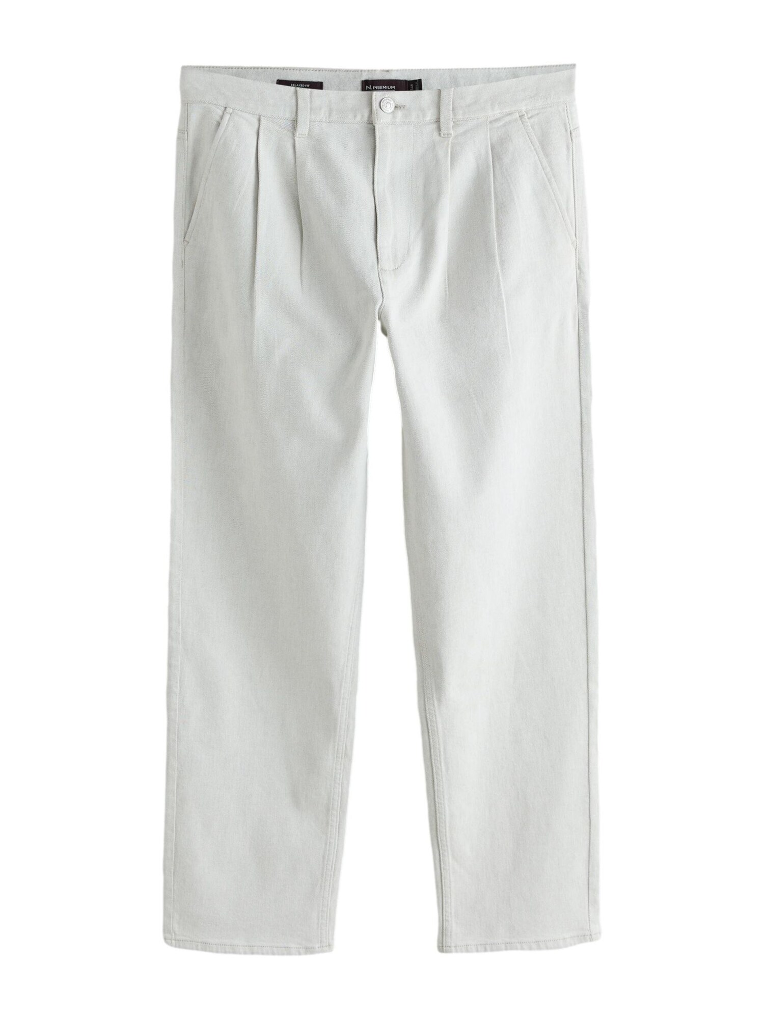 Next Pantaloni cu cute 'N. Premium'  alb denim
