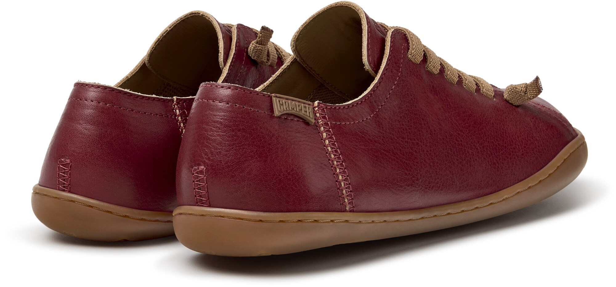 CAMPER Zapatillas deportivas bajas 'Peu Cami'  rojo oscuro – imagen 4
