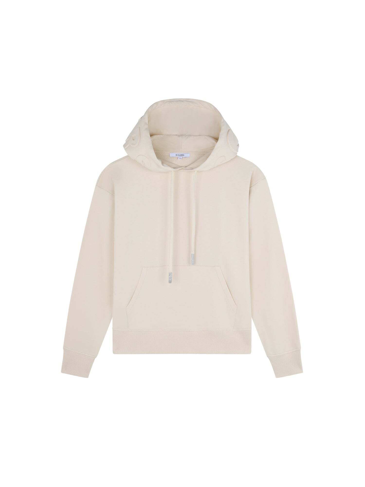 Scalpers Bluză de molton  alb natural