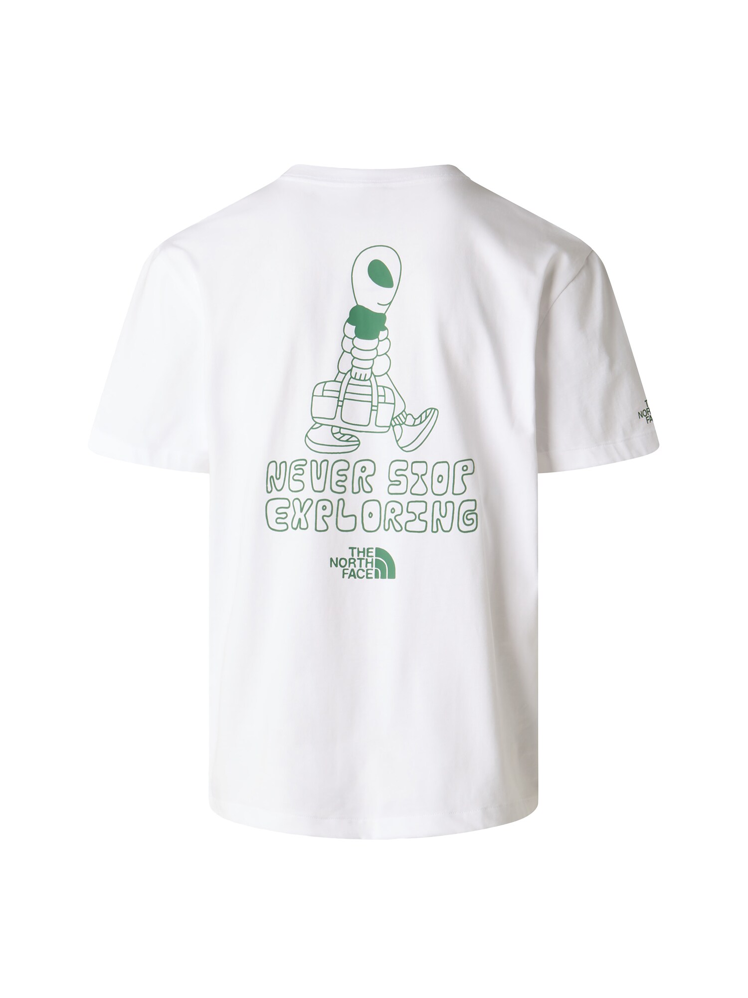THE NORTH FACE Camiseta de fútbol 'M ALIEN  RELAXED SHORT SLEEVE TEE-GRAPHI'  blanco – imagen 2