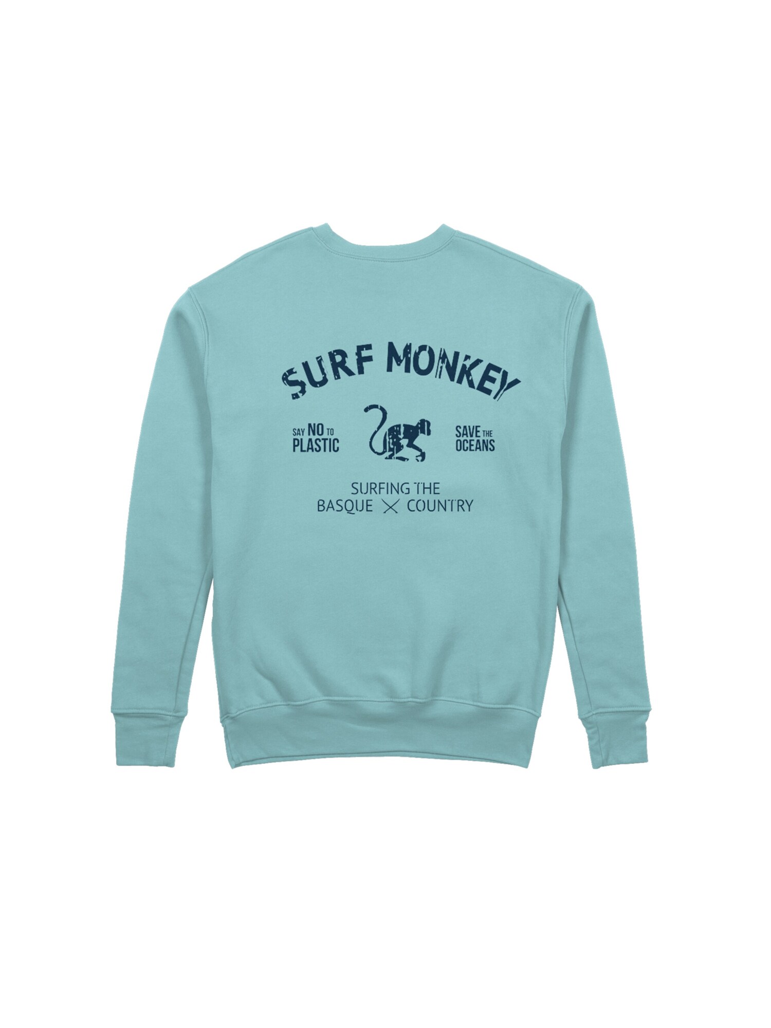 Surf Monkey Sudadera 'Rette das Ozean'  azul cielo