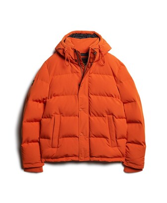 Superdry Winterjas ‘Everest’ Donkeroranje