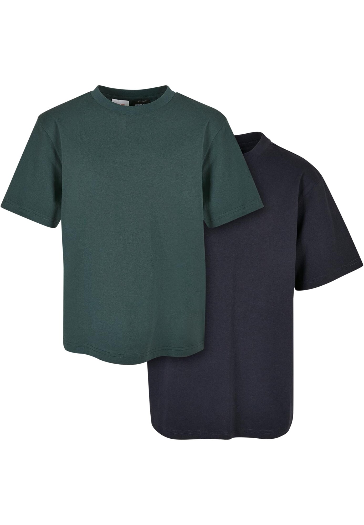 Urban Classics Tricou  bleumarin / verde închis
