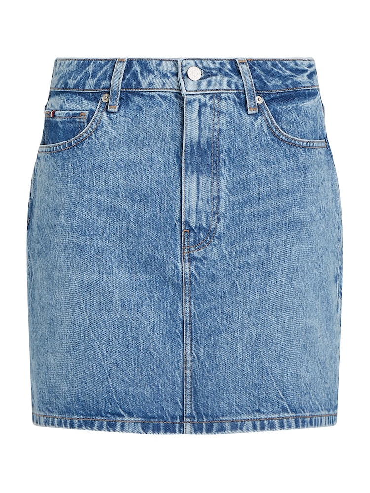 TOMMY HILFIGER Rock Damen Größe 36 blue denim