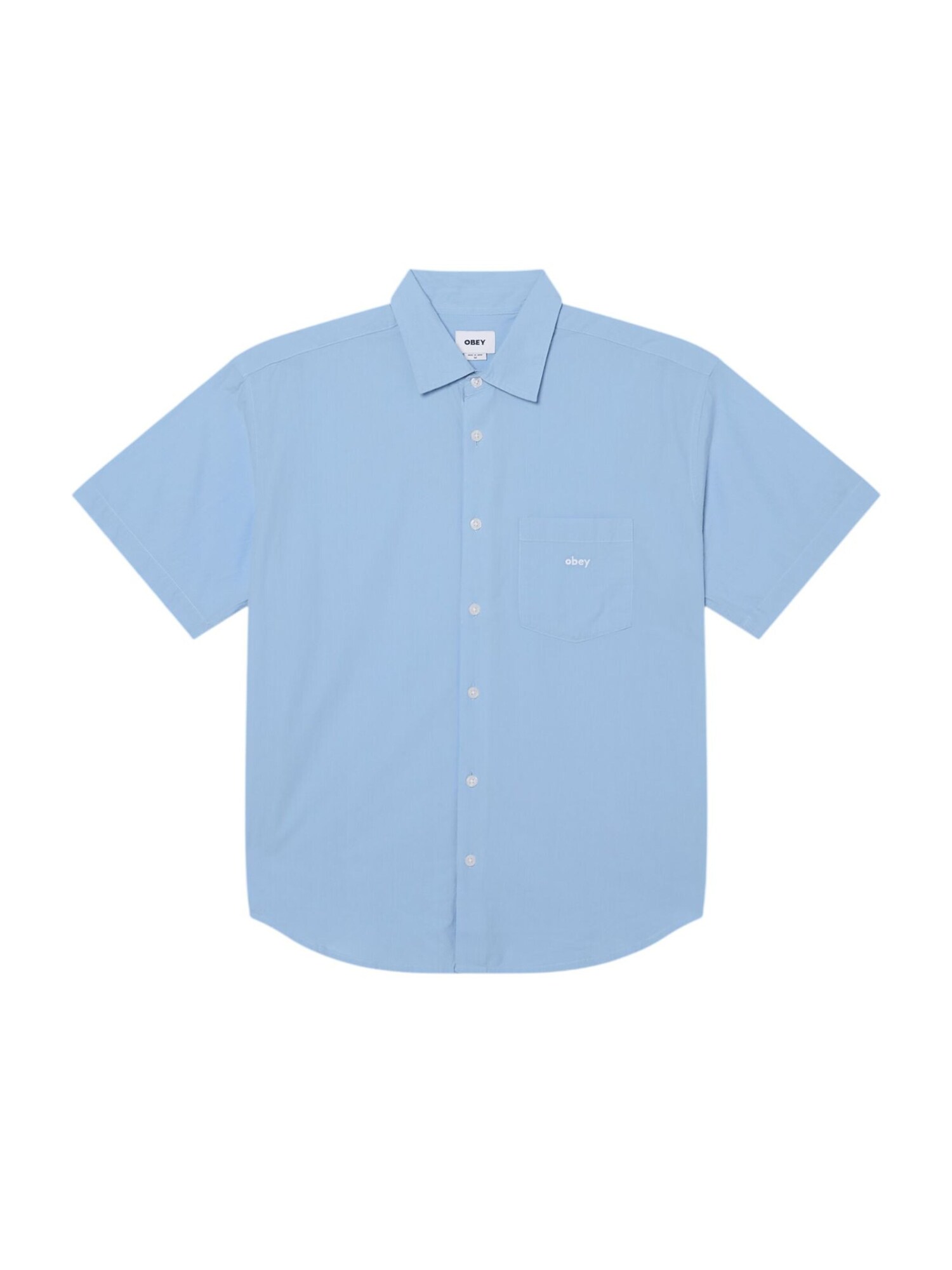 Obey Camisa  azul oscuro