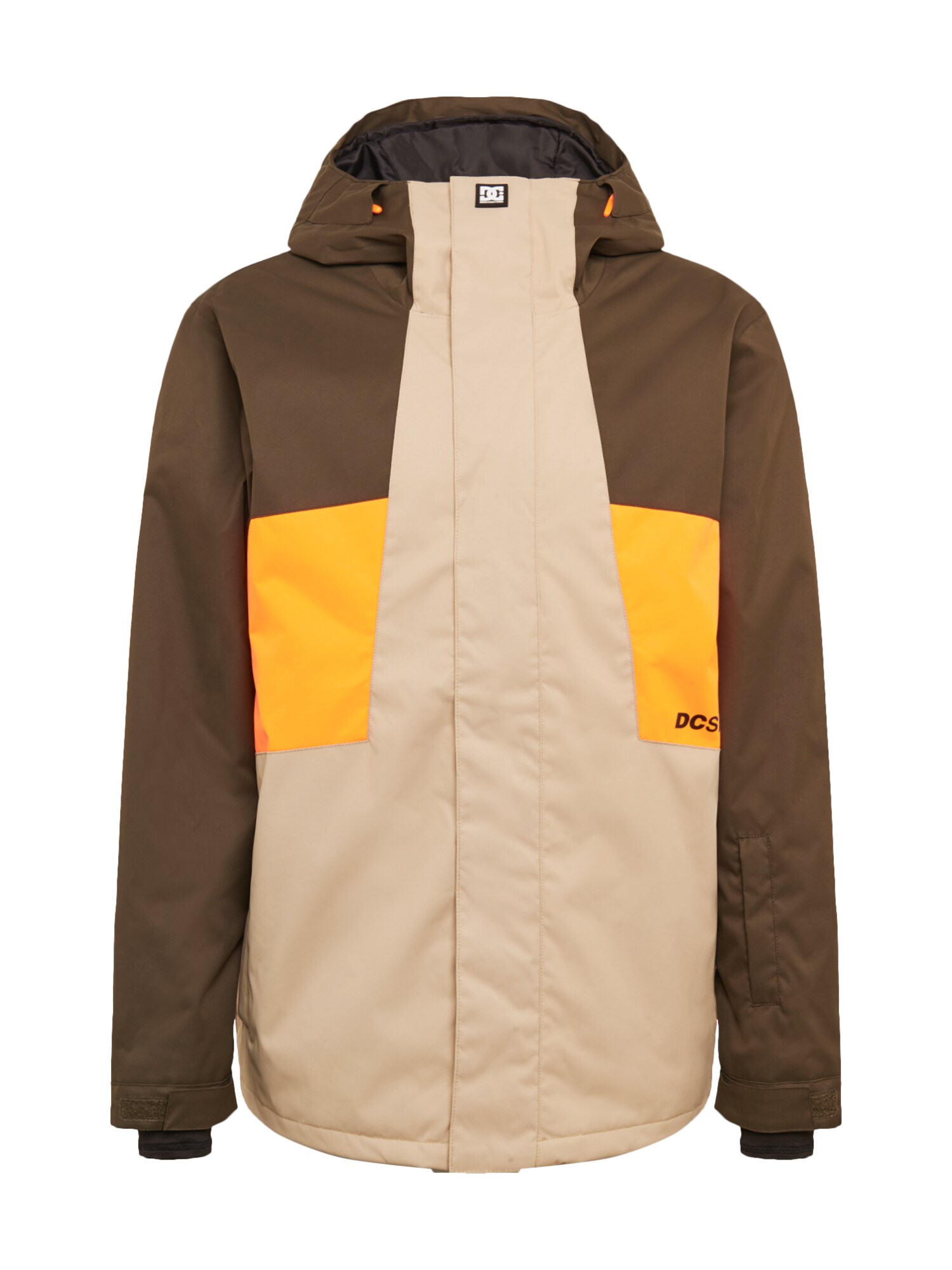 DC Shoes Laisvalaikio striukė 'Defy'  smėlio / oranžinė / ruda