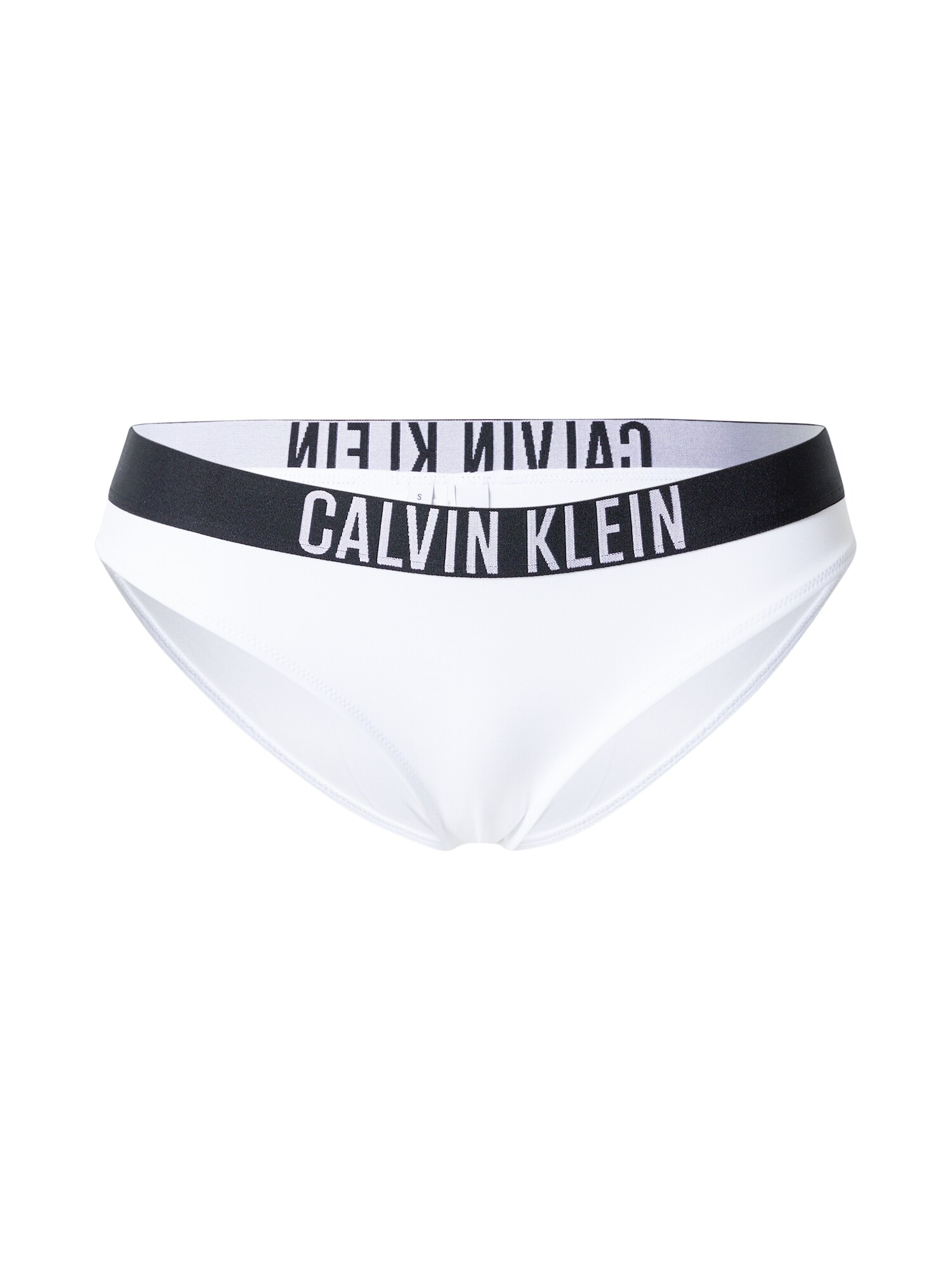 Calvin Klein Swimwear Bikinové nohavičky  čierna / biela