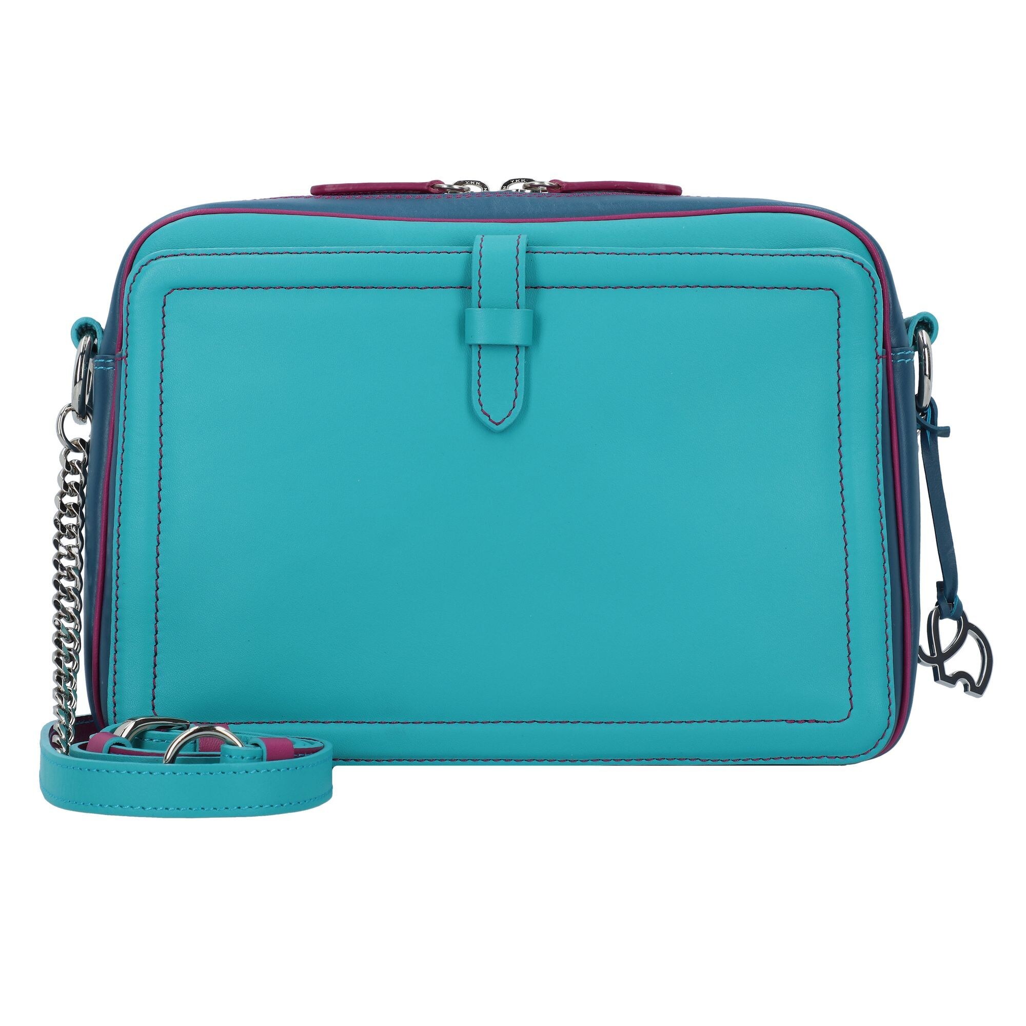 Mywalit Schoudertas Turquoise / Petrol / Pink