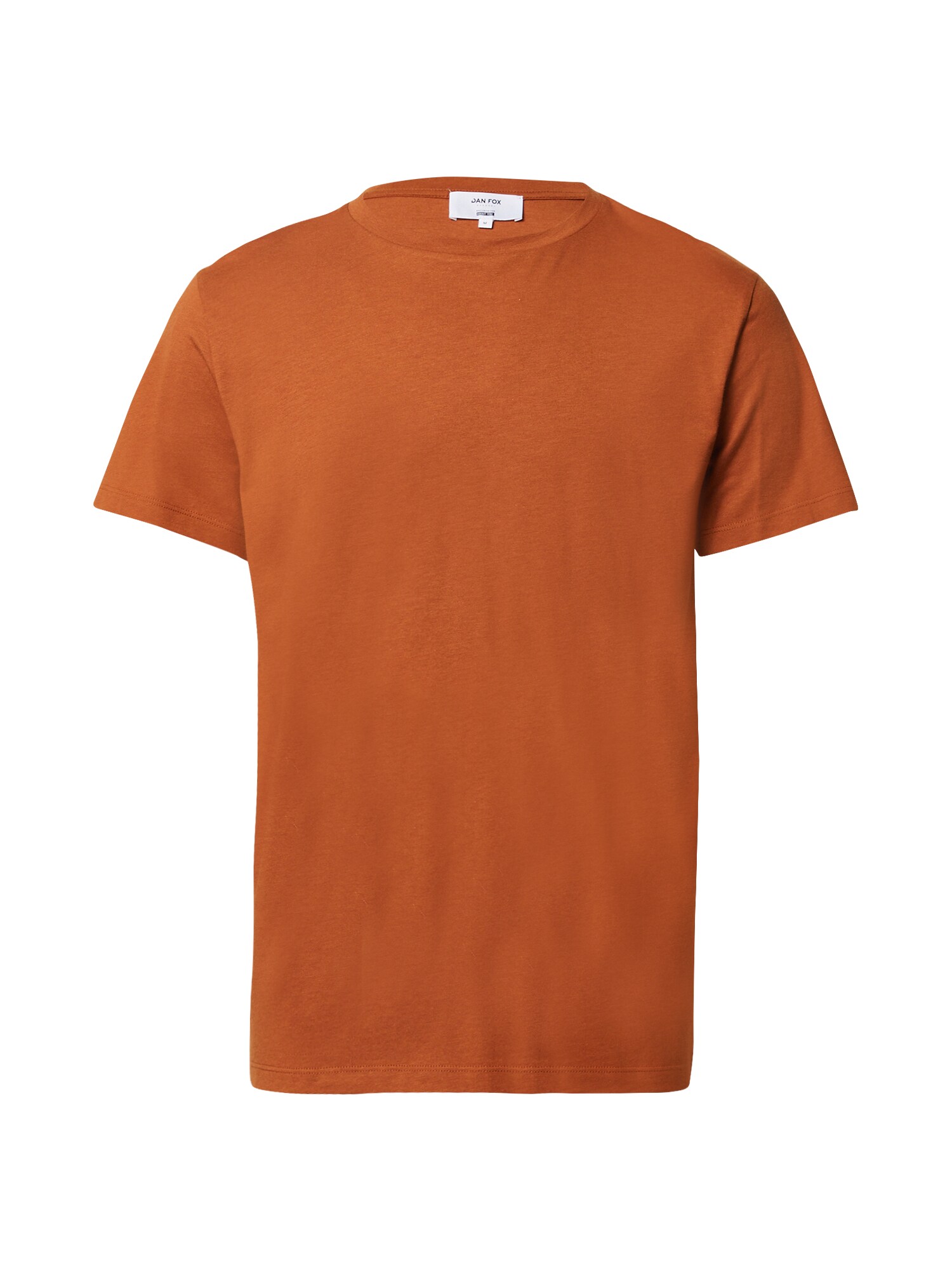 DAN FOX APPAREL Marškinėliai 'Piet'  ruda (konjako)