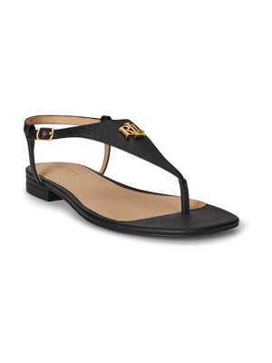 Lauren Ralph Lauren Sandalias de dedo 'EVERLEY'  negro