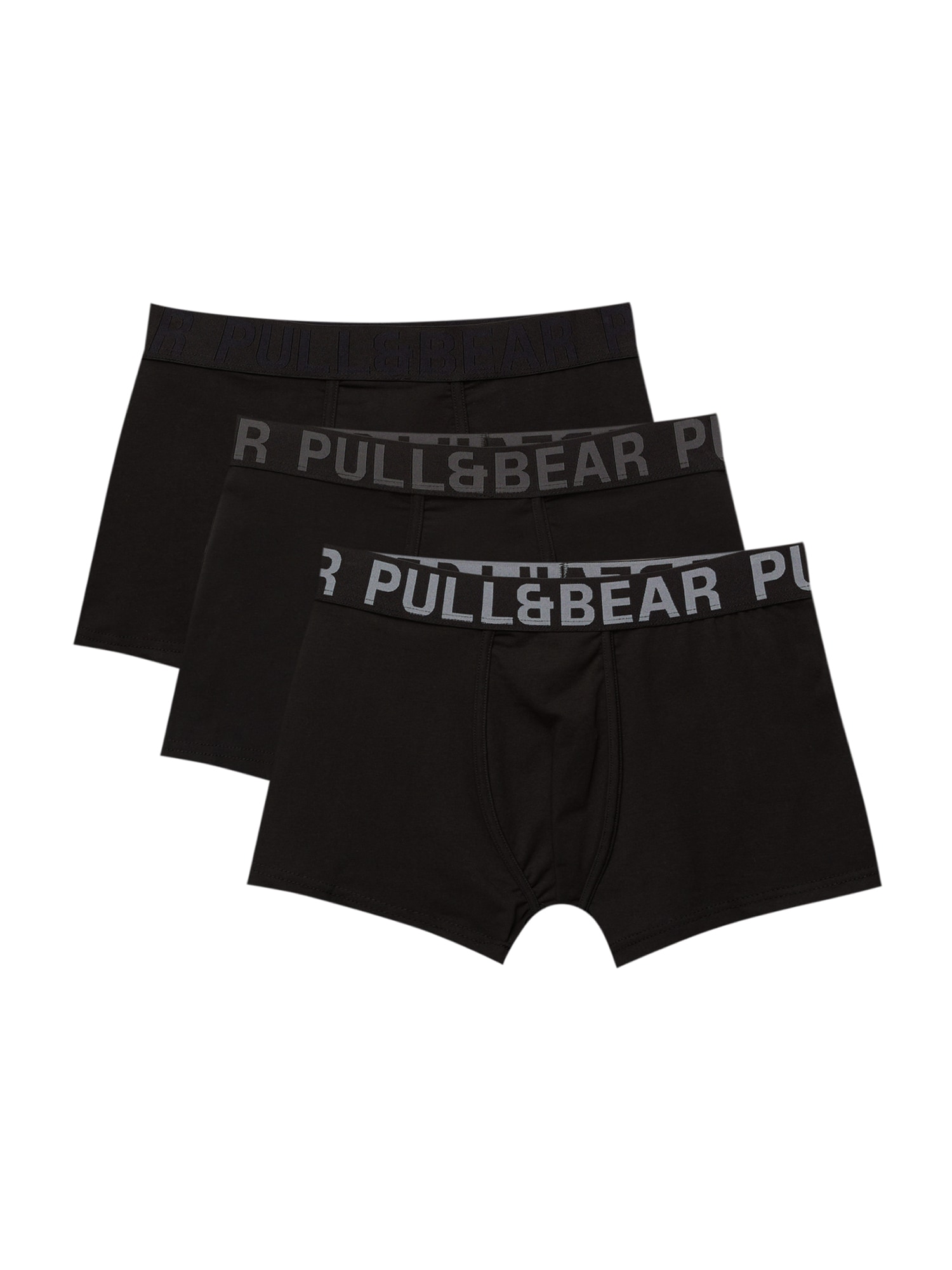 Pull&Bear Boxeralsók  tengerészkék / szürke / világosszürke / fekete akciós termékkép 1