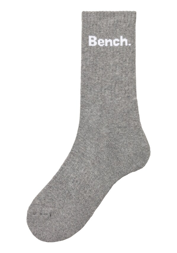 BENCH, Sportovní ponožky, šedá, černá & bílá, obrázek 4 z 14