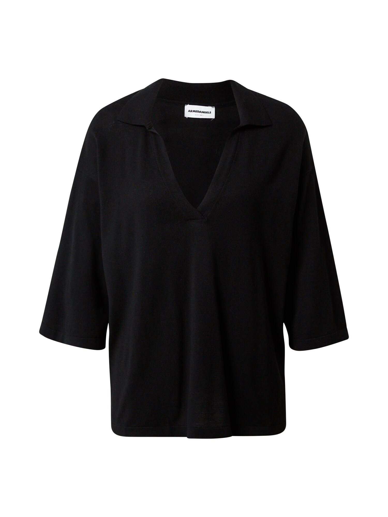ARMEDANGELS Pulover 'POLODA'  negru