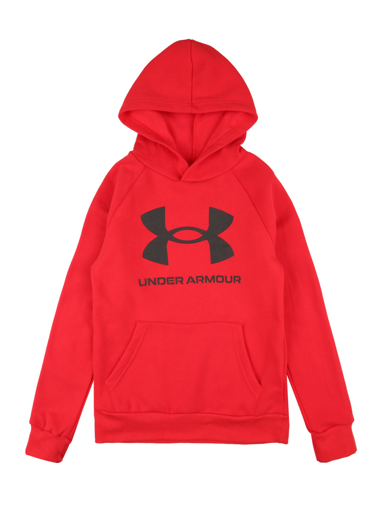 UNDER ARMOUR Sportinio tipo megztinis 'Rival'  raudona / juoda