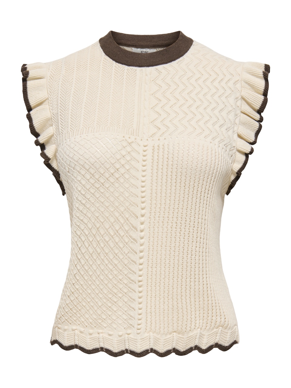 Broderad topp 'JDYVIOLET'