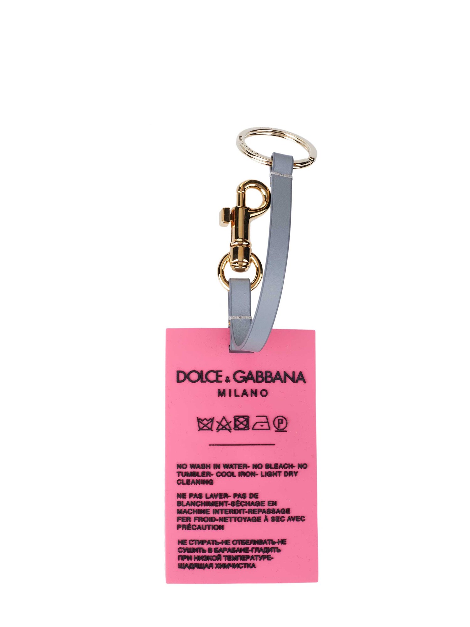 DOLCE & GABBANA Llavero 'Dolce & Gabbana Keyholder'  rosa – imagen 4