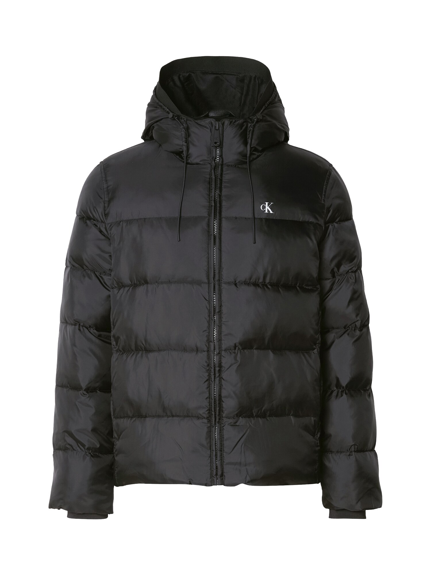 Calvin Klein Jeans Zimná bunda  čierna / biela