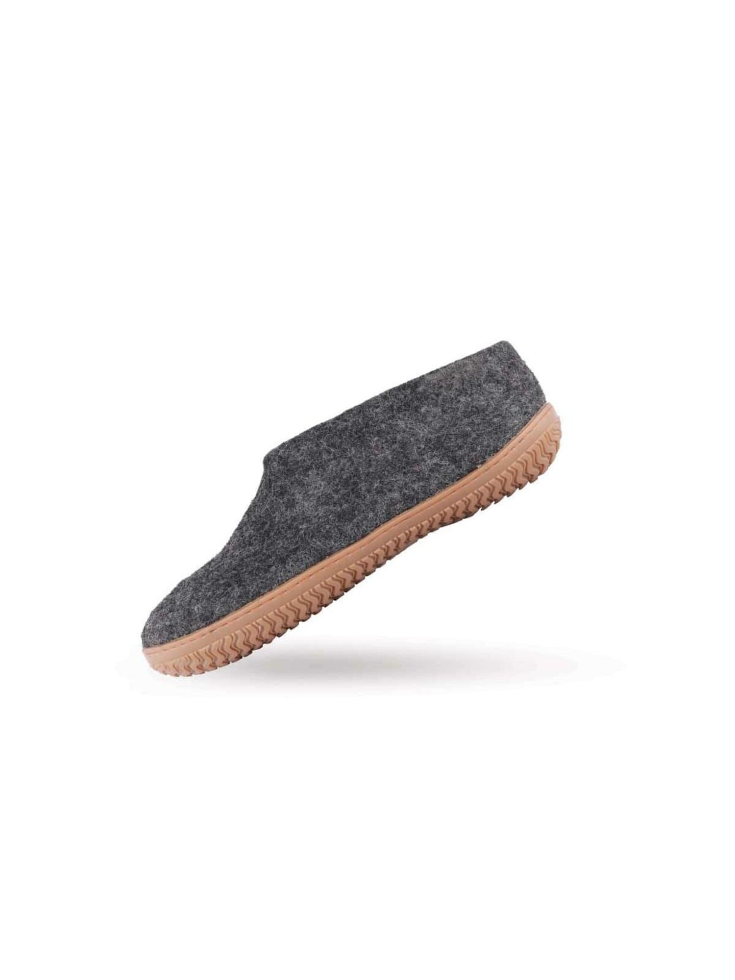 Innesko 'Uldhjemmesko (100% ren uld) m/Gummisål Dansk Design fra SHUS'