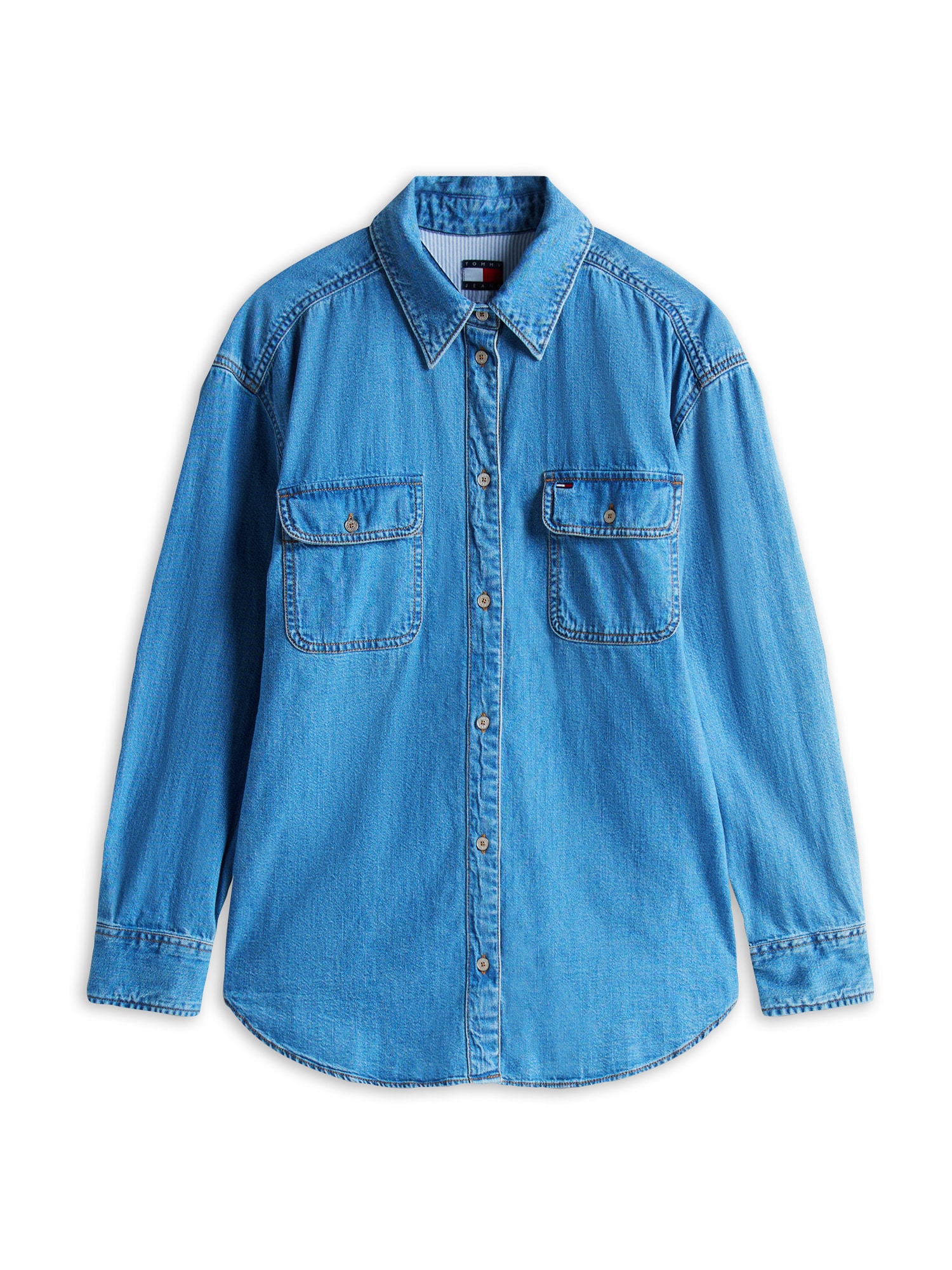 Tommy Jeans Bluză  albastru denim