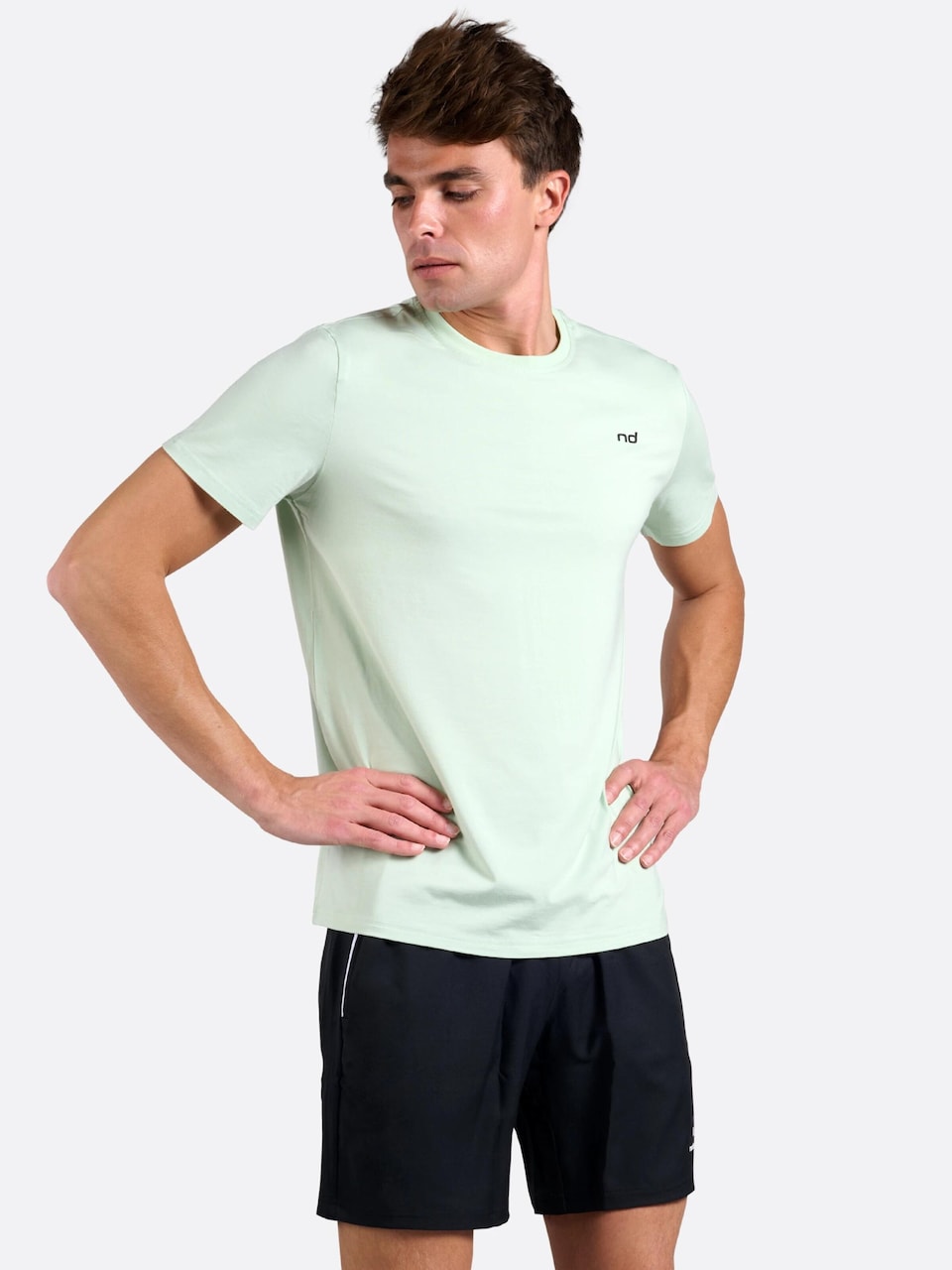 Funktionstopp 'Bamboo Tee Light Blue'