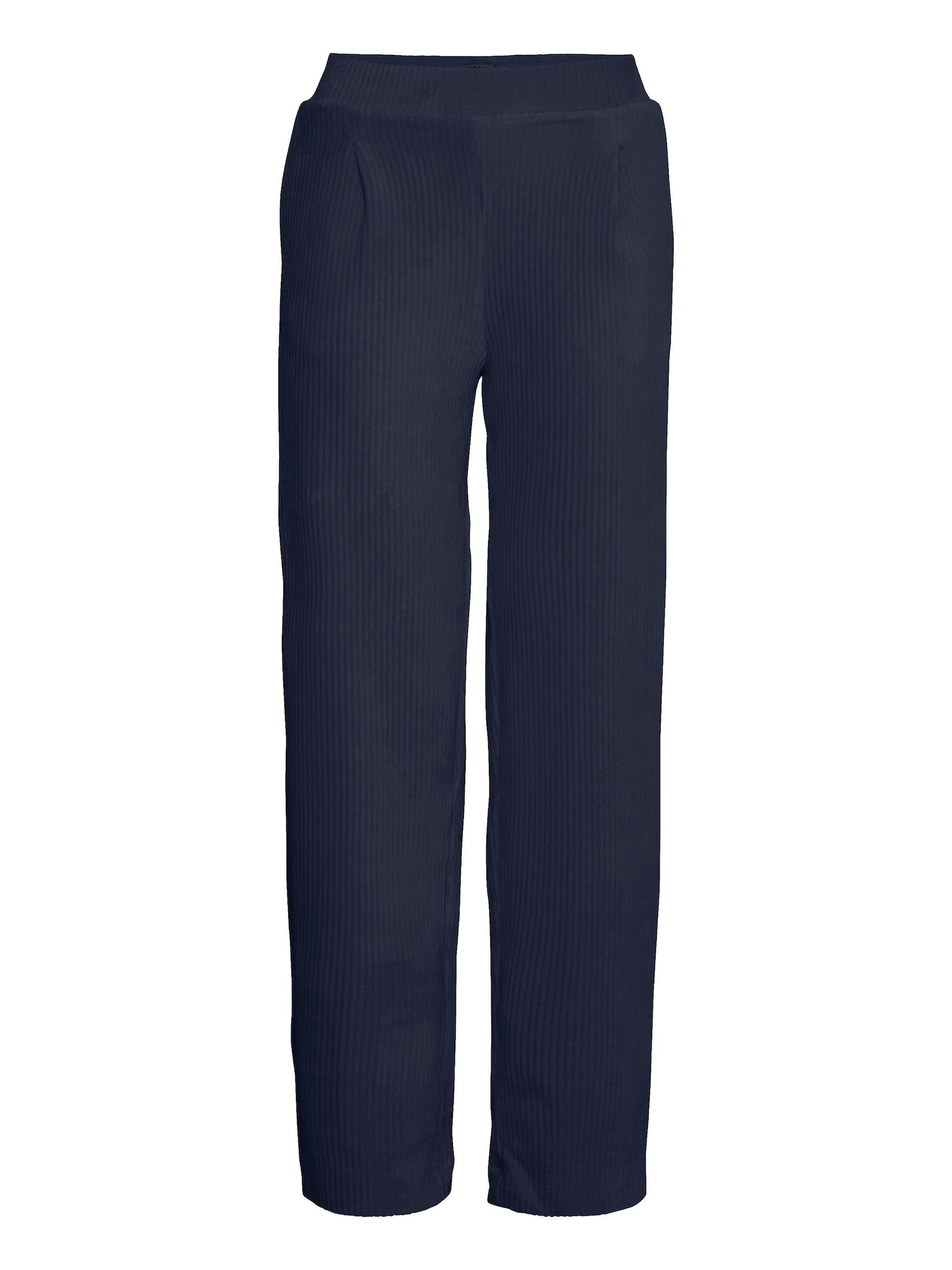 ICHI Pantalón plisado  azul noche