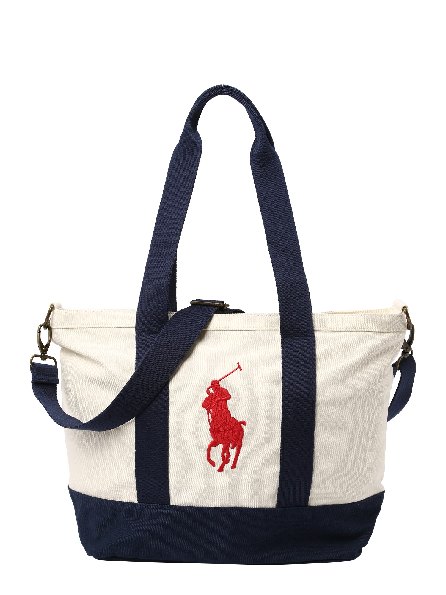 Polo Ralph Lauren Geantă  bej / bleumarin / roșu