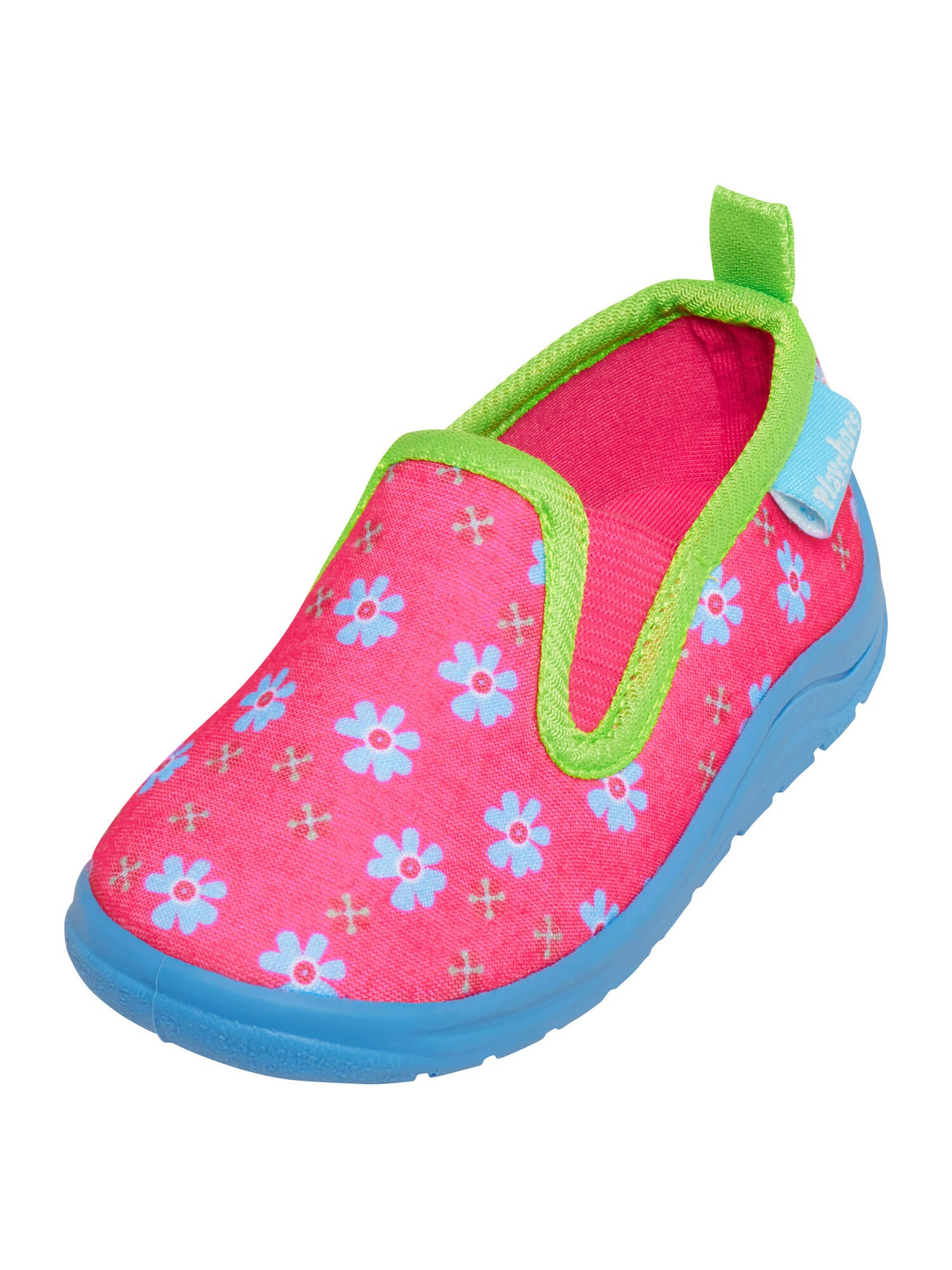 PLAYSHOES Házi cipő  égkék / citromzöld / rózsaszín akciós termékkép 1