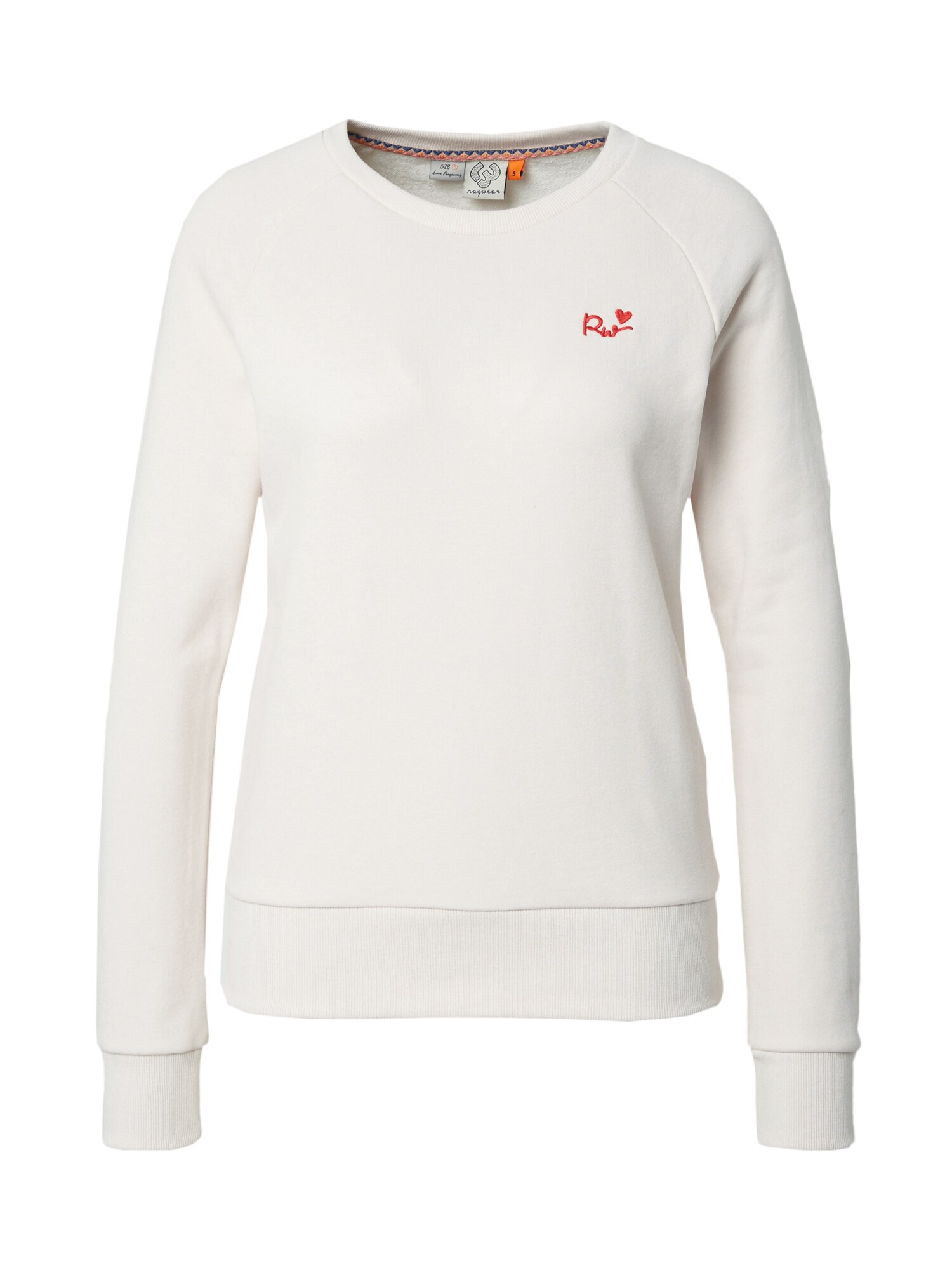 Ragwear Mikina 'Johanka'  svetlobéžová / červená