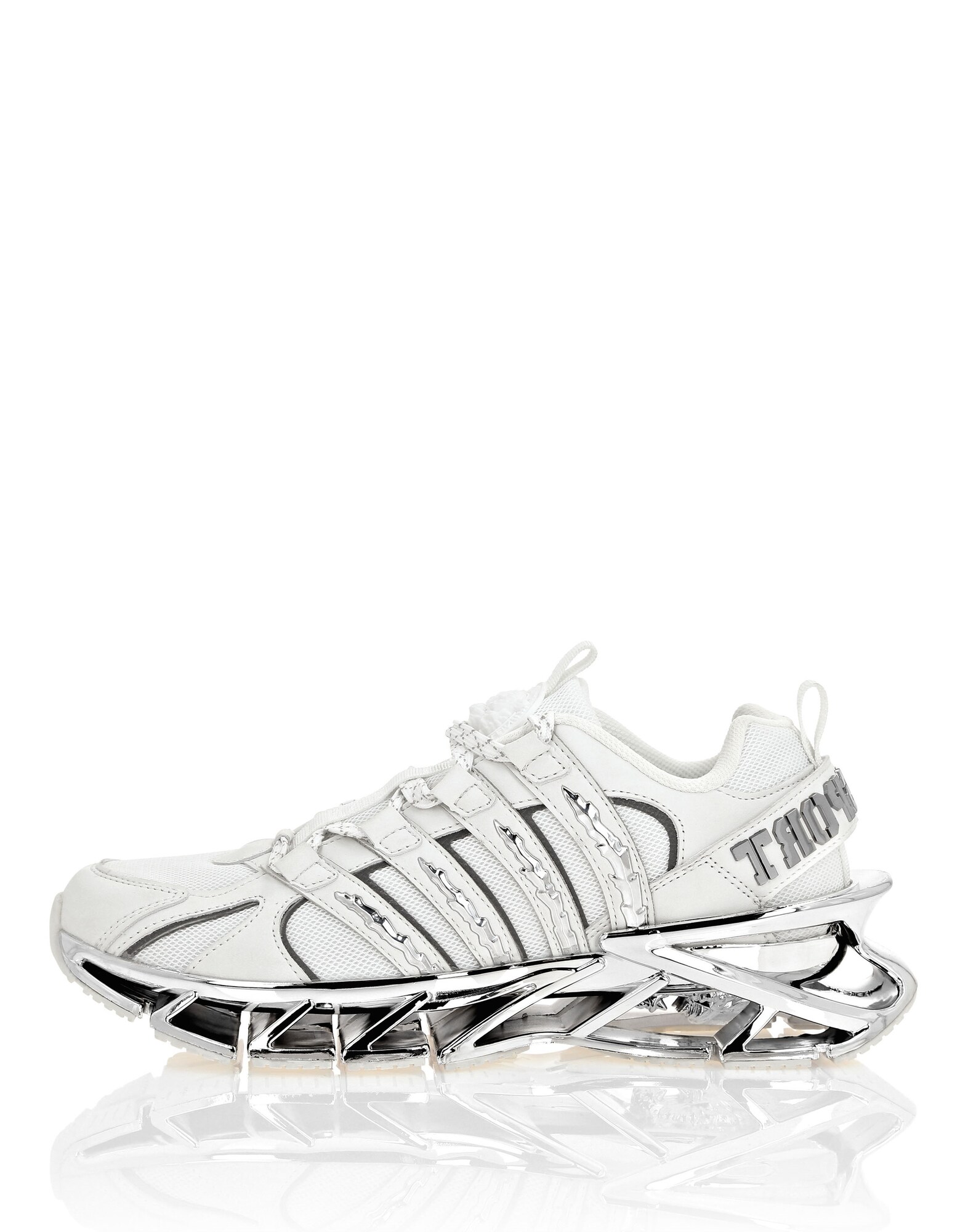 Plein Sport Zapatillas deportivas bajas  plata / blanco