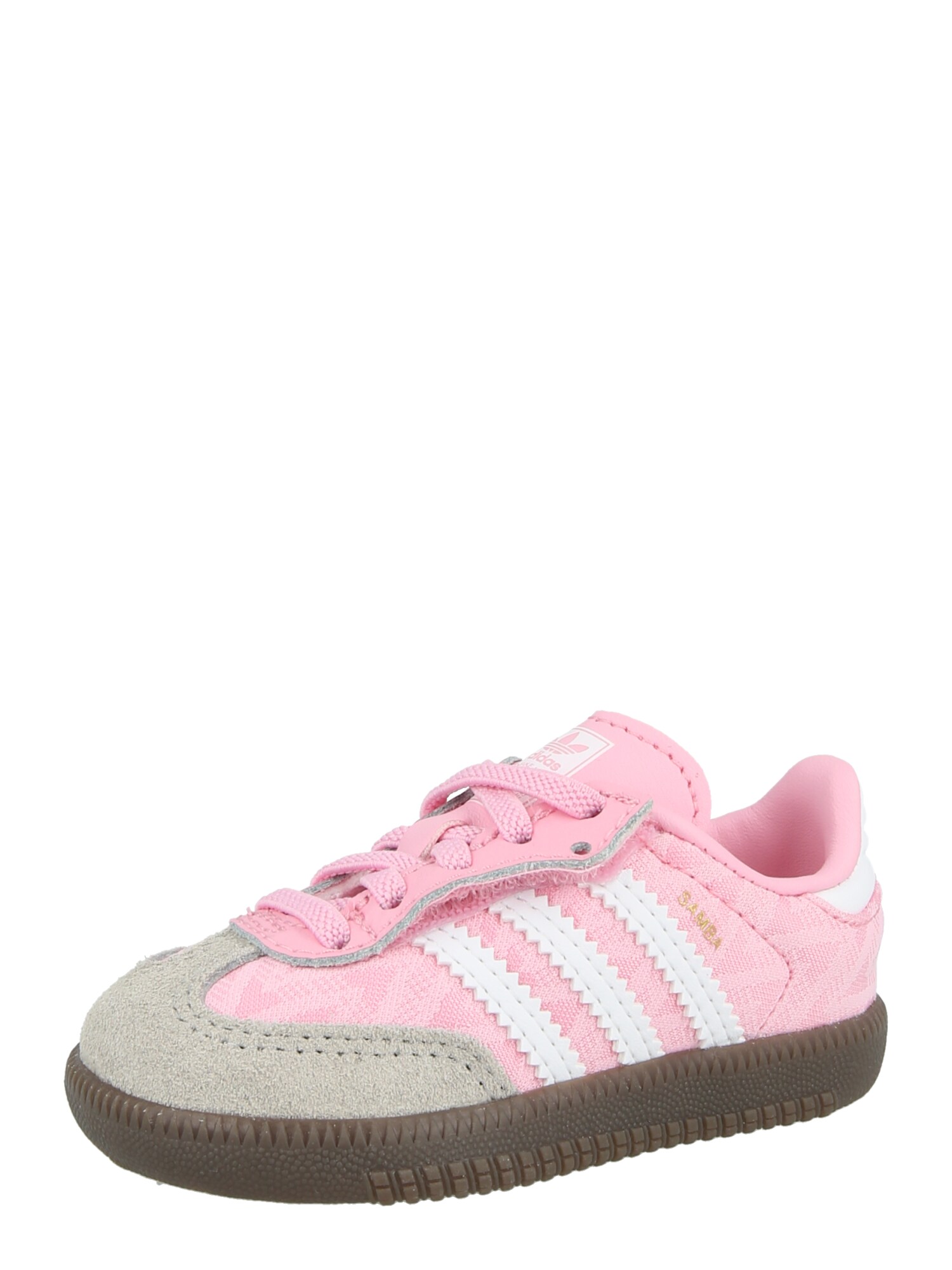 ADIDAS ORIGINALS Sneaker 'SAMBA'  gri / roz deschis / alb