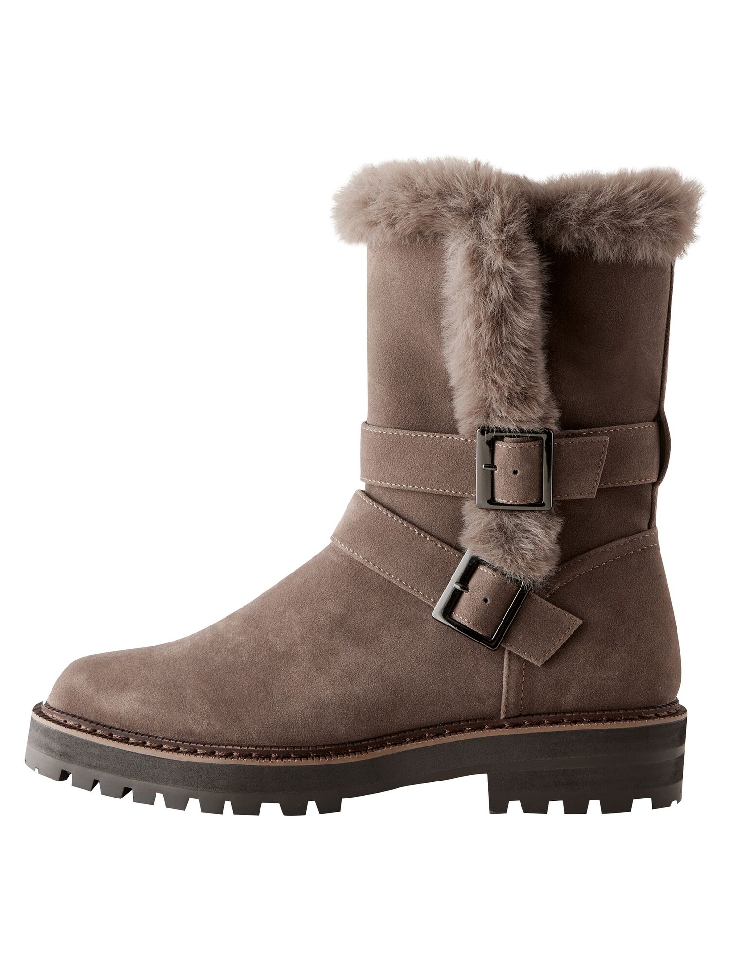 Next Botine Forever Comfort  maro mokka