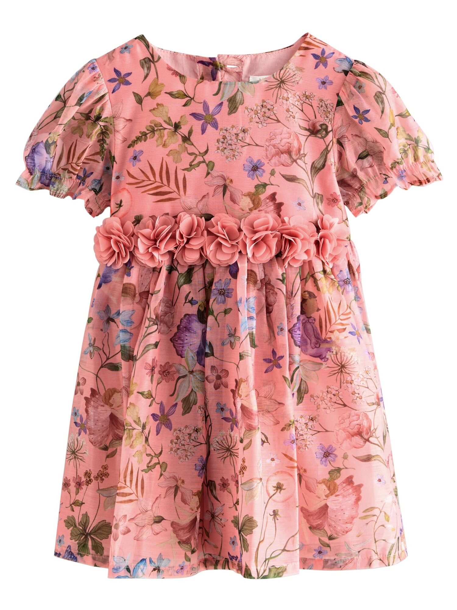 Next Rochie  albastru deschis / verde / mov închis / roz pitaya