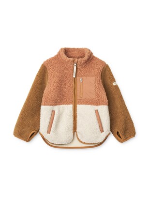 Liewood Tussenjas ‘Nolan’ Camel / Bruin / Rosa