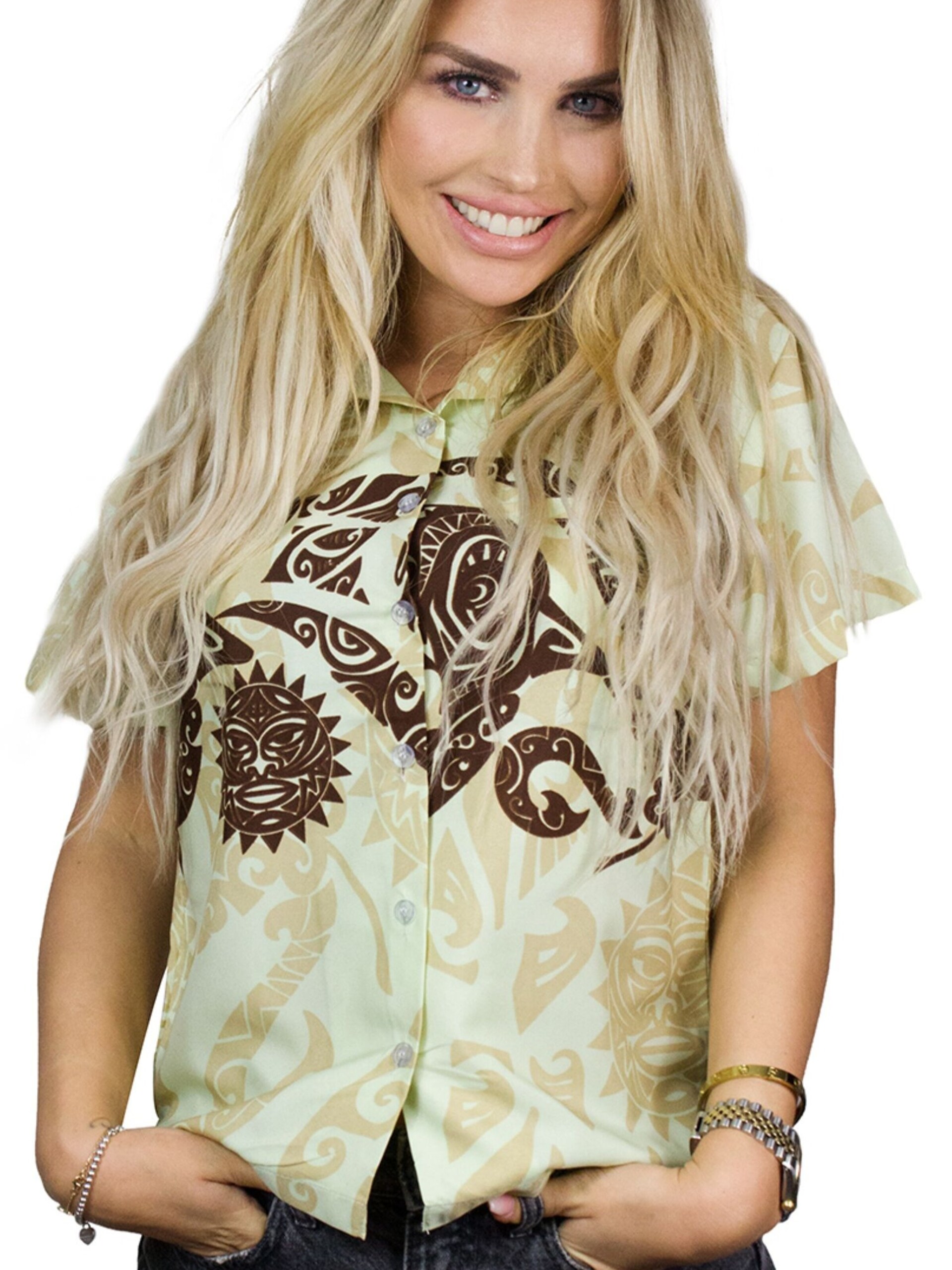 King Kameha Blus 'Maori Chest' dam