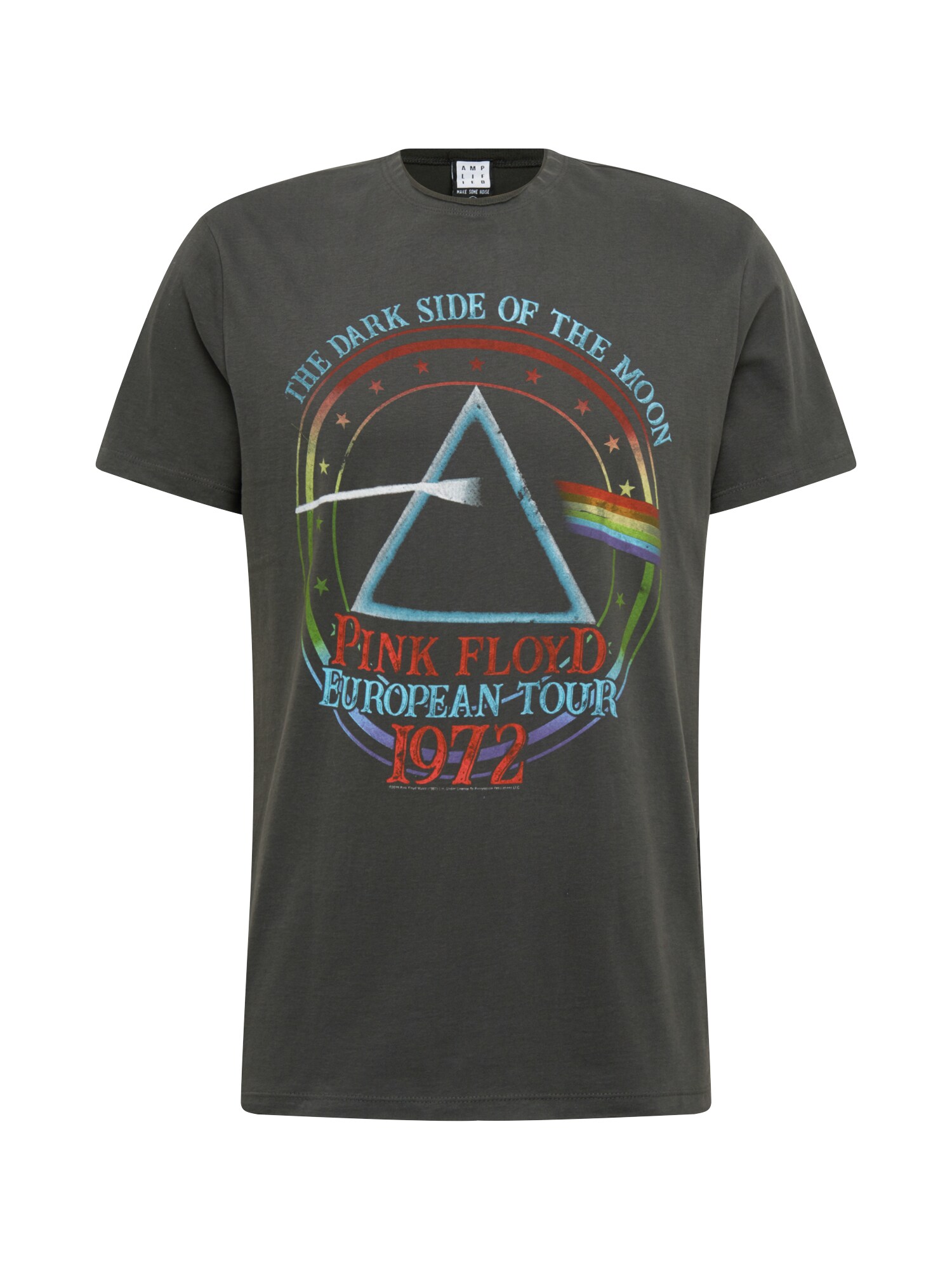 AMPLIFIED Marškinėliai 'PINK FLOYD TOUR 72'  tamsiai pilka / mišrios spalvos