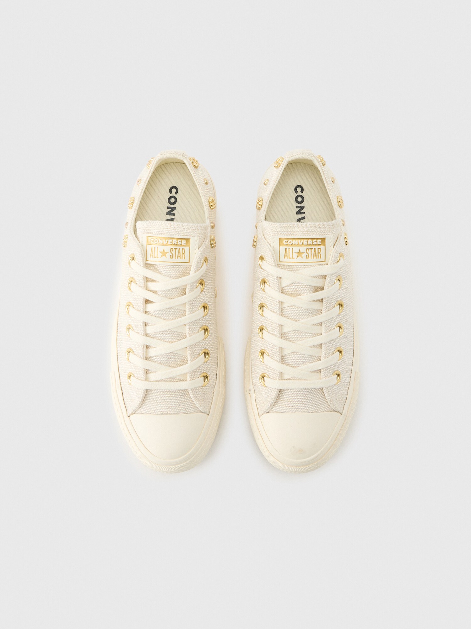 CONVERSE Zapatillas deportivas bajas 'CHUCK TAYLOR ALL STAR LIFT PLATFORM'  beige / oro – imagen 3