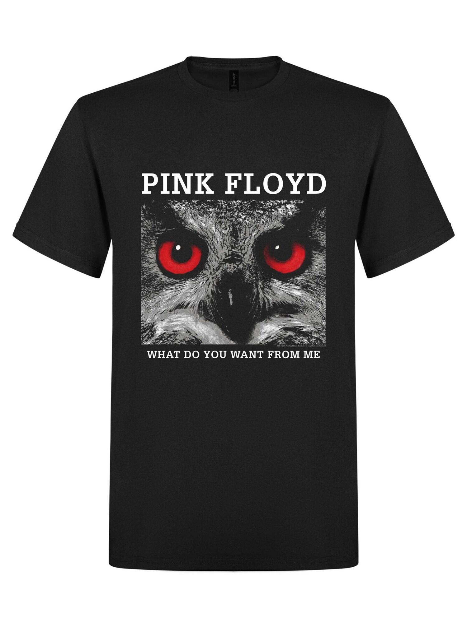 T-shirt 'Pink Floyd What do you want from me t-shirt'