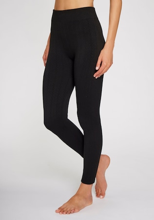 LAVANA, Leggings, fekete