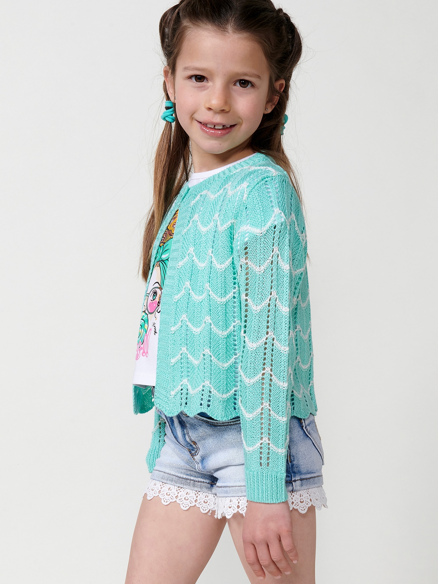 Thumbnail - KOROSHI Strickjacke