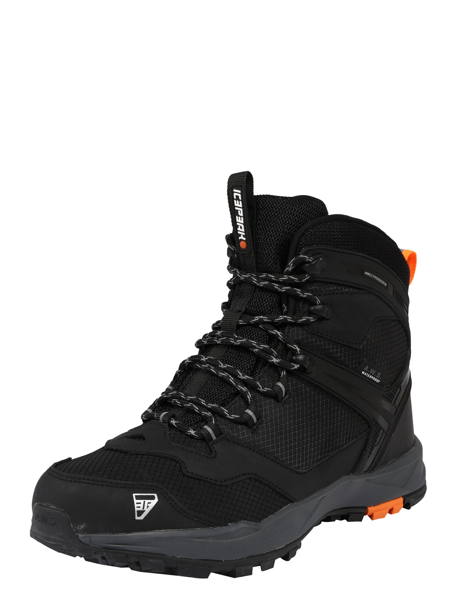 ICEPEAK Auliniai batai 'ALAGON'  juoda