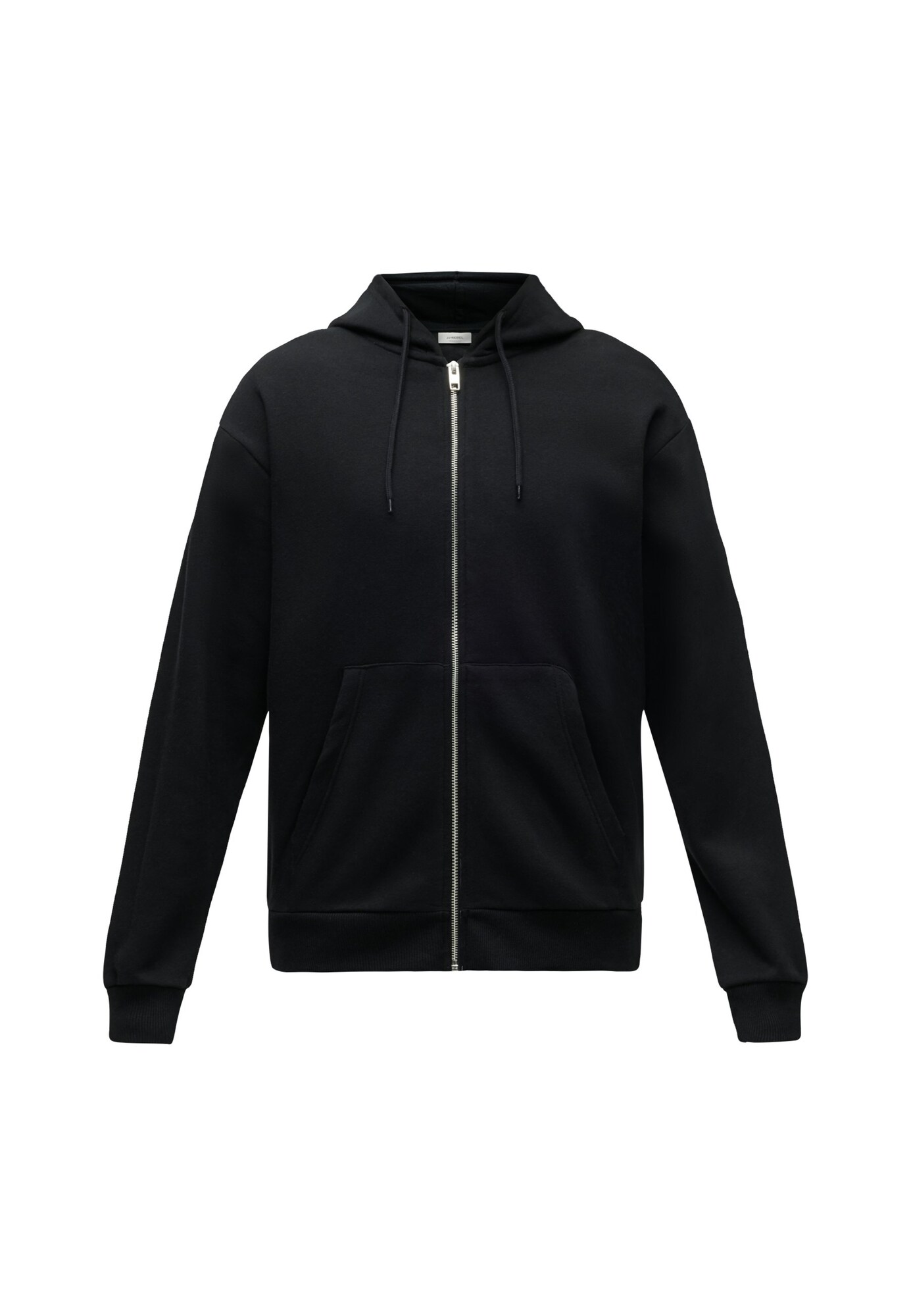 JJ Rebel Sudadera con cremallera 'JREBCREST' negro