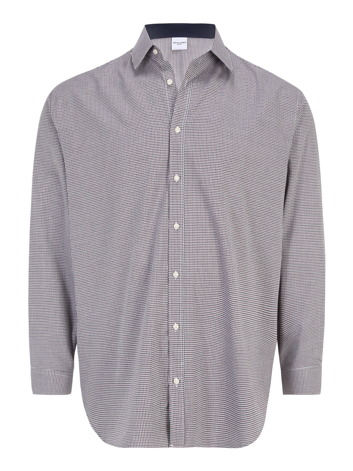 Jack & Jones Plus Srajca 'BELFAST'  marine / vinsko rdeča / bela