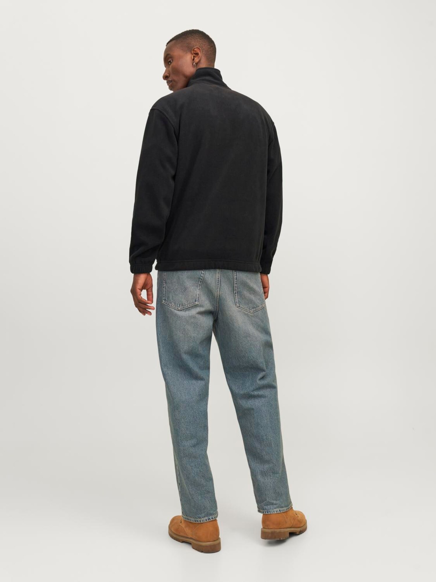 JACK & JONES Pulóver 'JORVesterbro'  fekete termék 2. képe