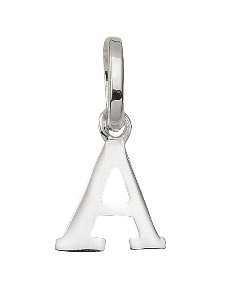 Adelia ́s Anhänger 'A' Herren Größe One Size silber
