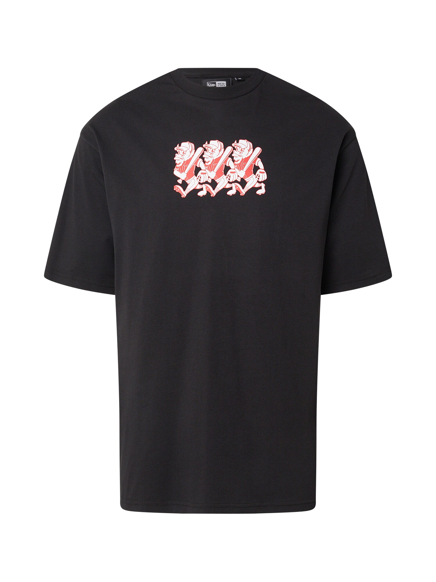 NEW ERA Tricou  galben / roșu rodie / negru / alb