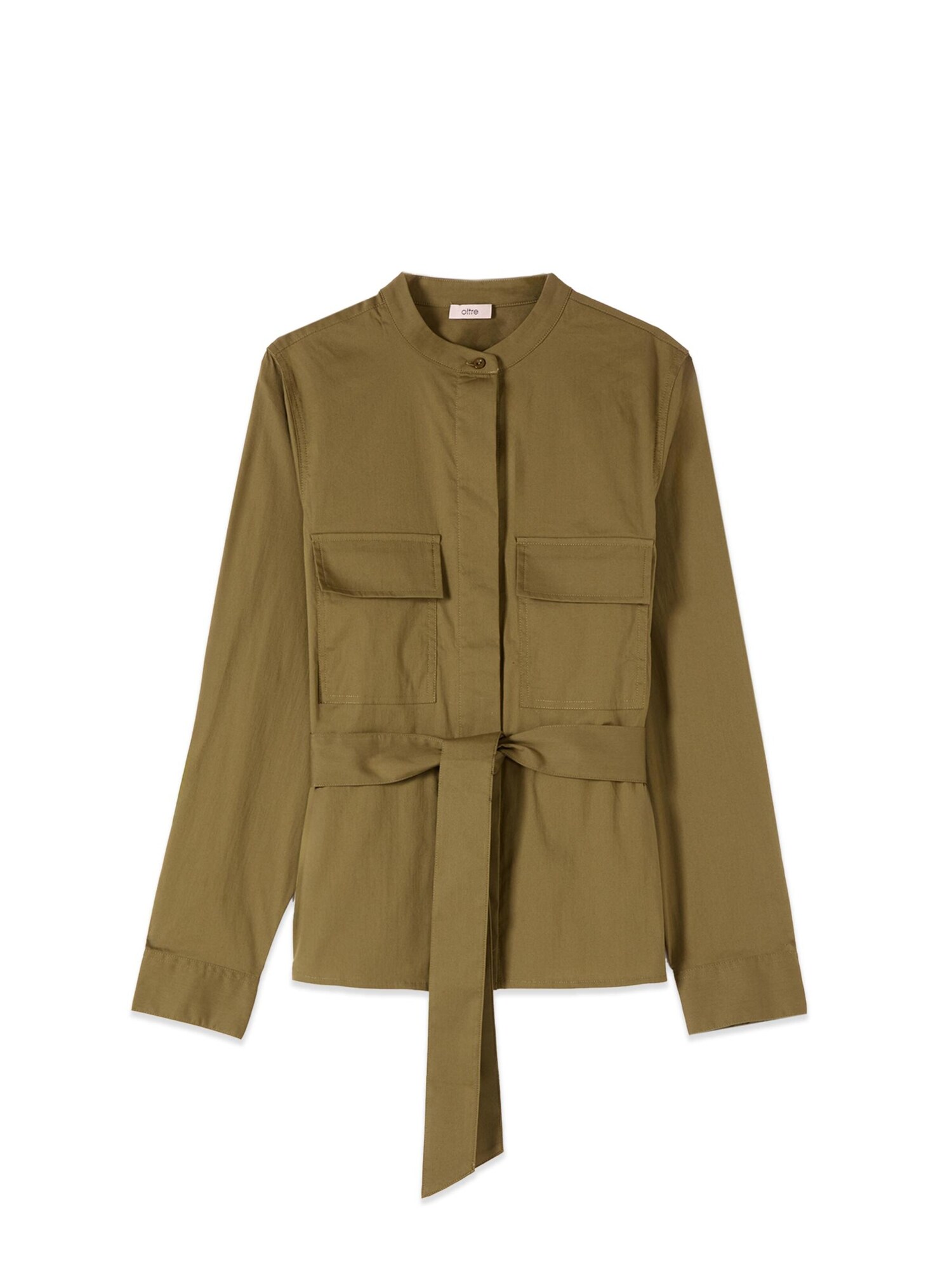 oltre Blusa  verde hierba