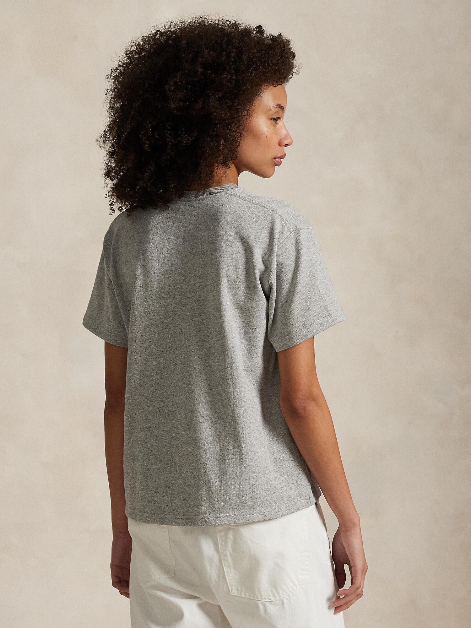 Polo Ralph Lauren Camiseta gris moteado – imagen 4
